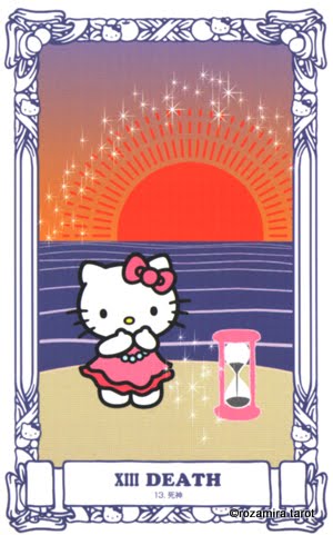 Hello Kitty Tarot Cards by Ryugi Kagami